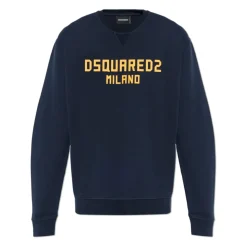 Sweatshirt with printed logo