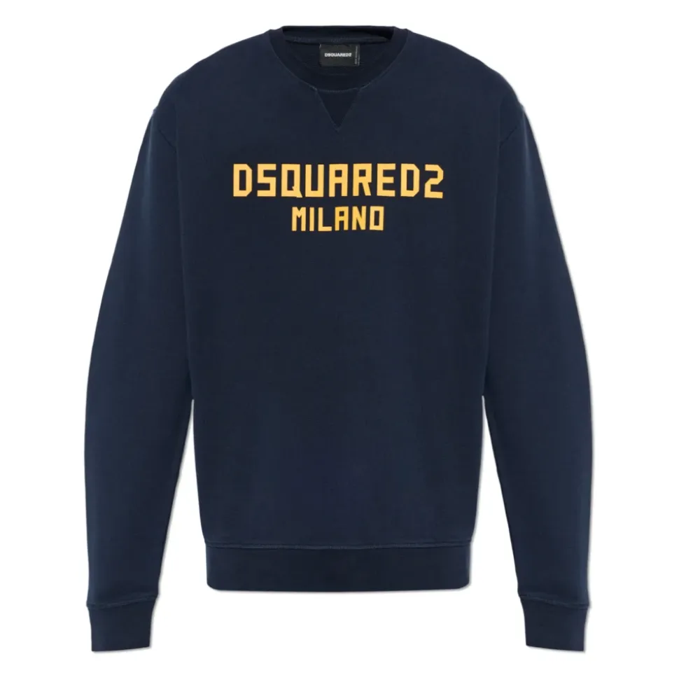 Sweatshirt with printed logo