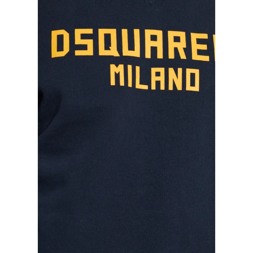 Sweatshirt with printed logo