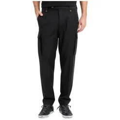 Tailored Wool-Blend Cargo Trousers