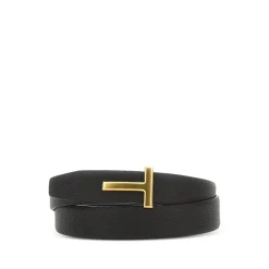 T-buckle Leather Belt