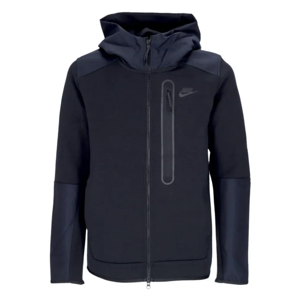 Tech Fleece Hooded Zip Sweatshirt Black