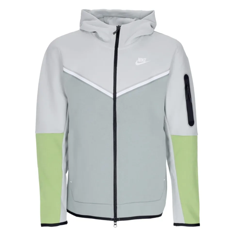 Tech Fleece Hoodie with Zip Closure
