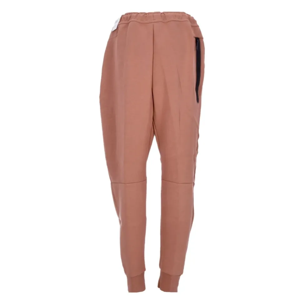 Tech Fleece Tracksuit Pants Mineral Clay/White