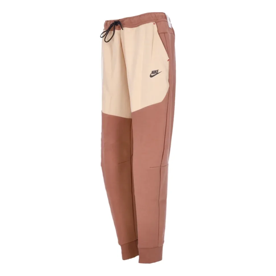Tech Fleece Tracksuit Pants Mineral Clay/White