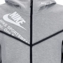 Tech Fleece Zip Hoodie Gray Heather