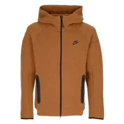Tech Fleece Zip Hoodie Lt British Tan/Black