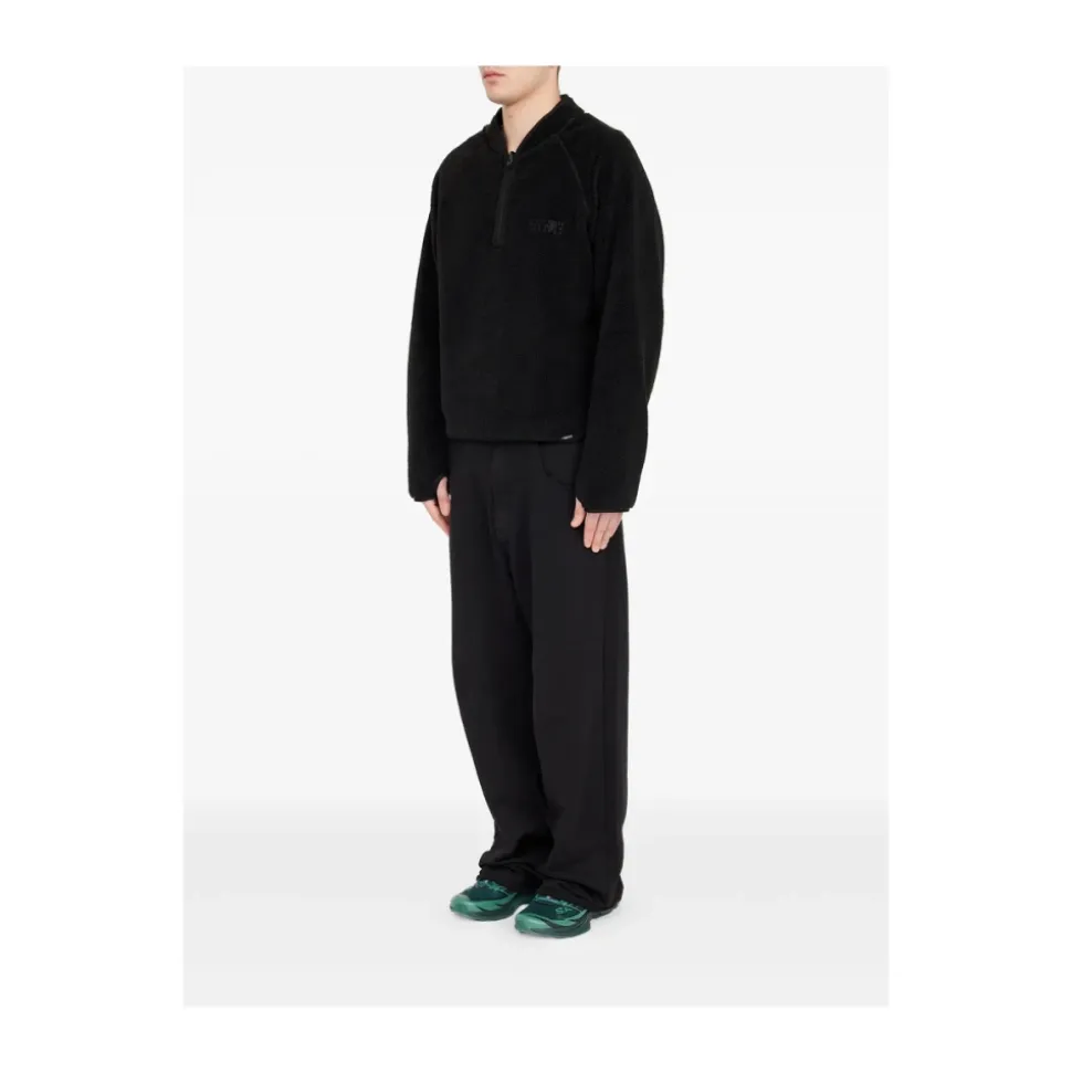 Teddy Fleece Half-Zip Sweatshirt