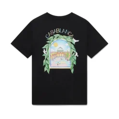 Tennis Arch Black T-shirt