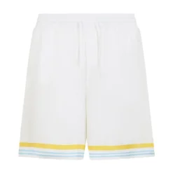 Tennis Landscape Silk Shorts