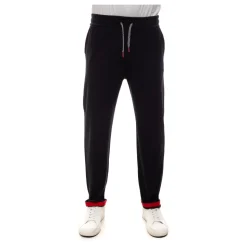 Textured Cotton Tracksuit with Logo Detail