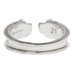 Thin Twin Skull Ring