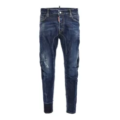 Tidy Biker Jeans with Used Effect