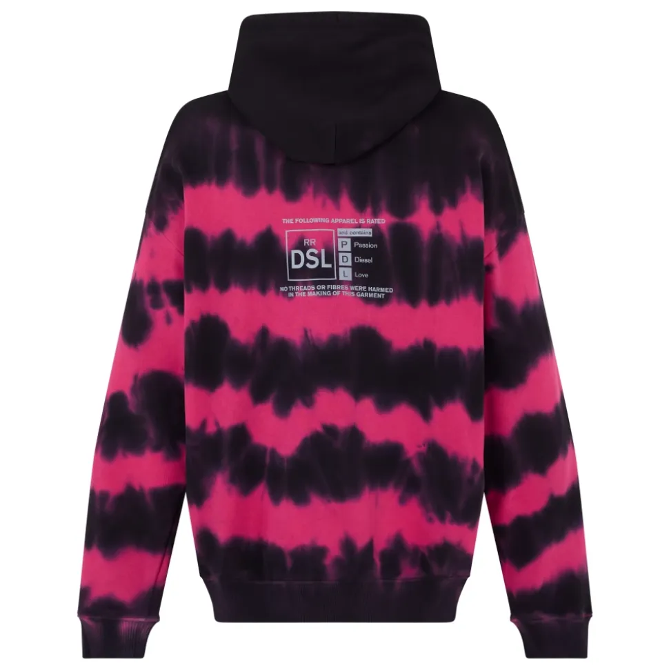 Tie-dye Effect Hoodie