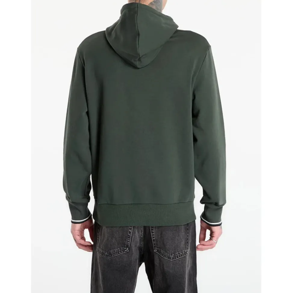 Tipped Hooded Sweatshirt