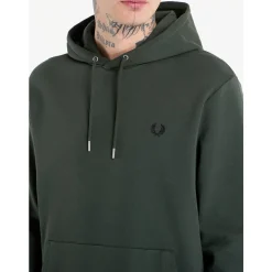Tipped Hooded Sweatshirt