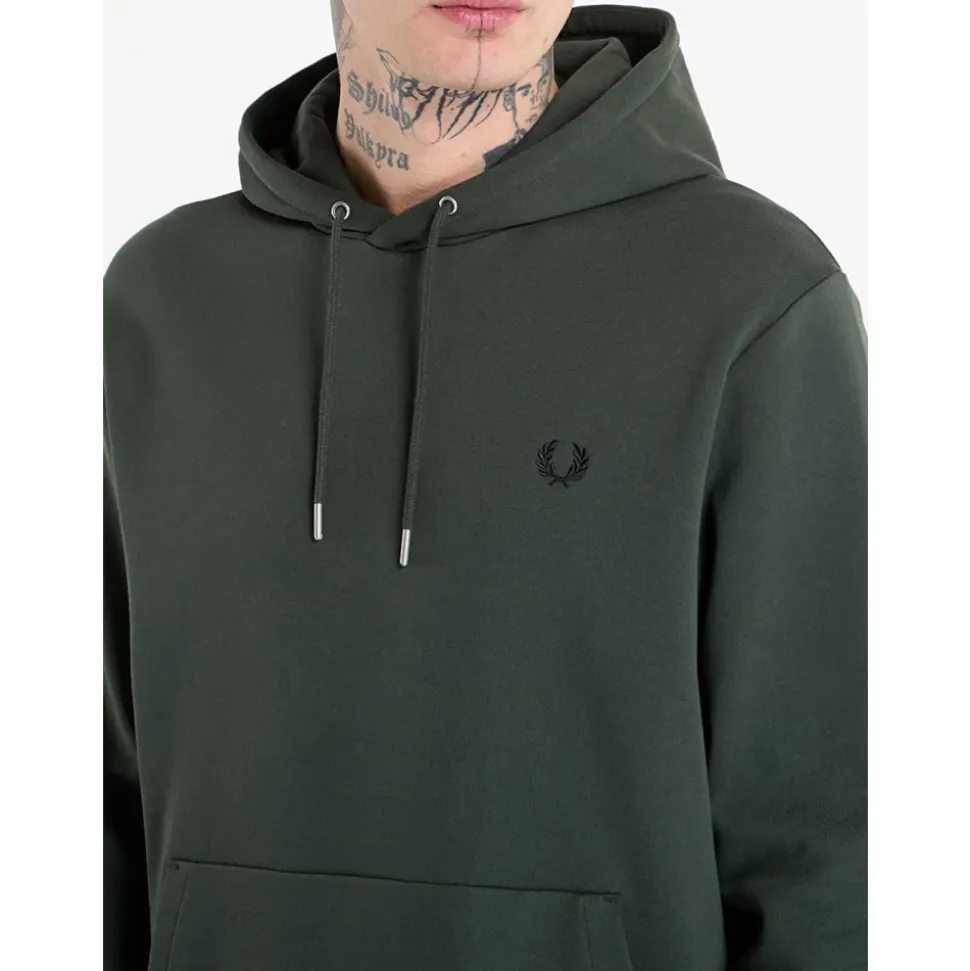Tipped Hooded Sweatshirt