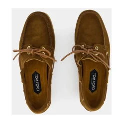 Tobacco Brown Suede Loafers