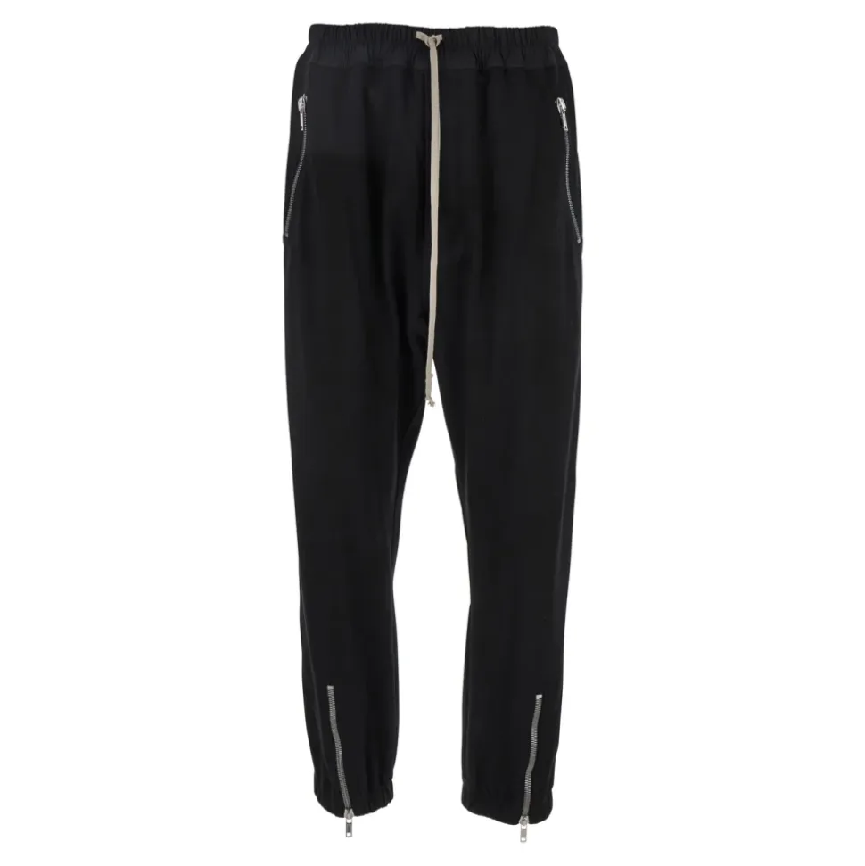 Track Pants With Oversized Drawstring