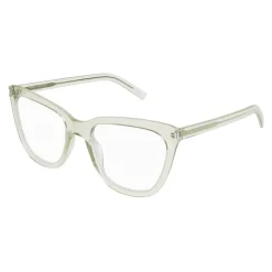 Transparent Green Eyewear Frames
