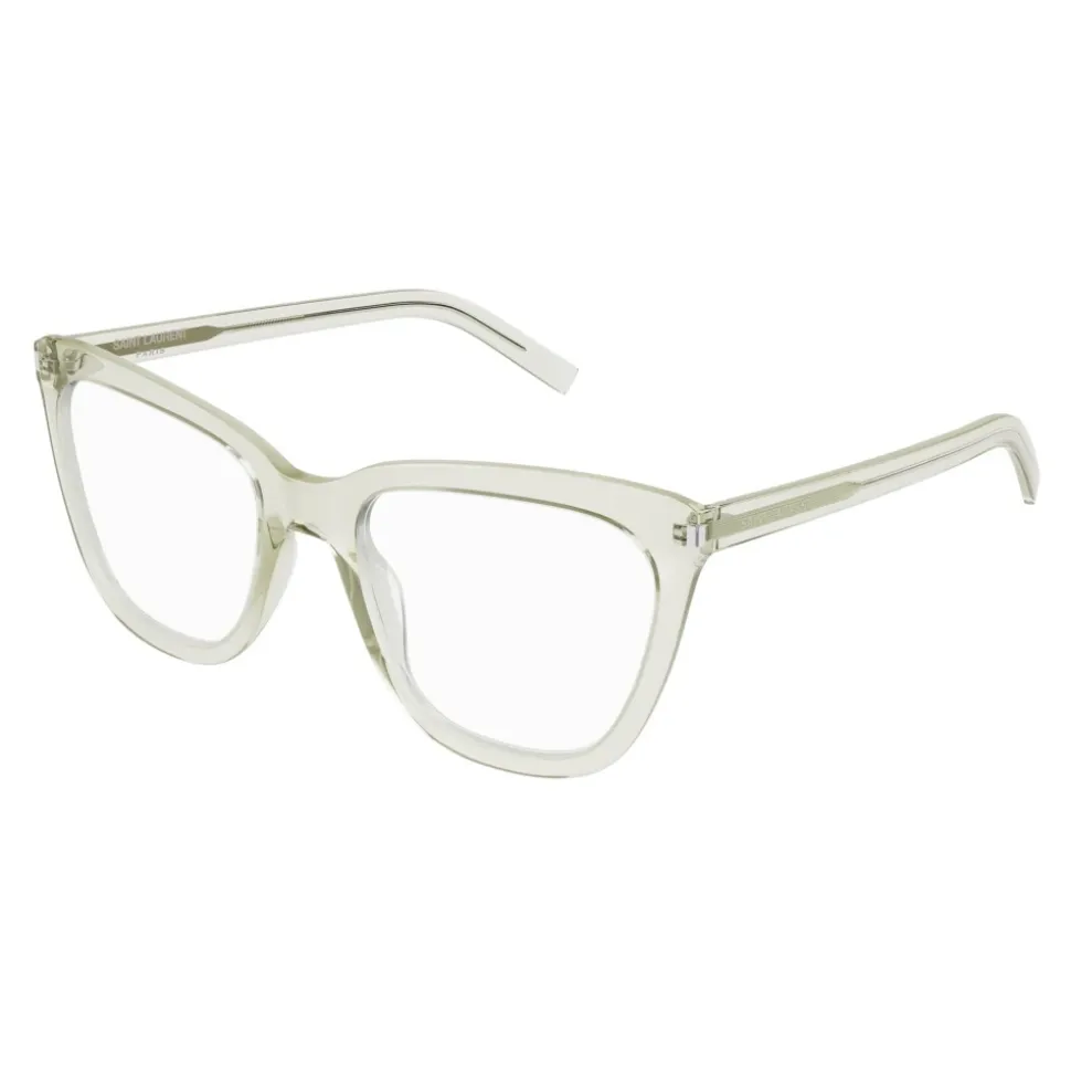 Transparent Green Eyewear Frames