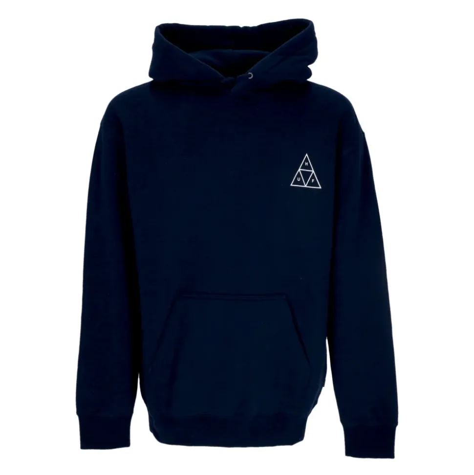Triangle Po Hoodie Set Navy