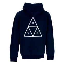 Triangle Po Hoodie Set Navy