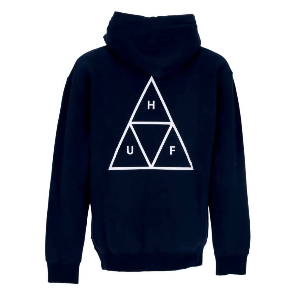 Triangle Po Hoodie Set Navy