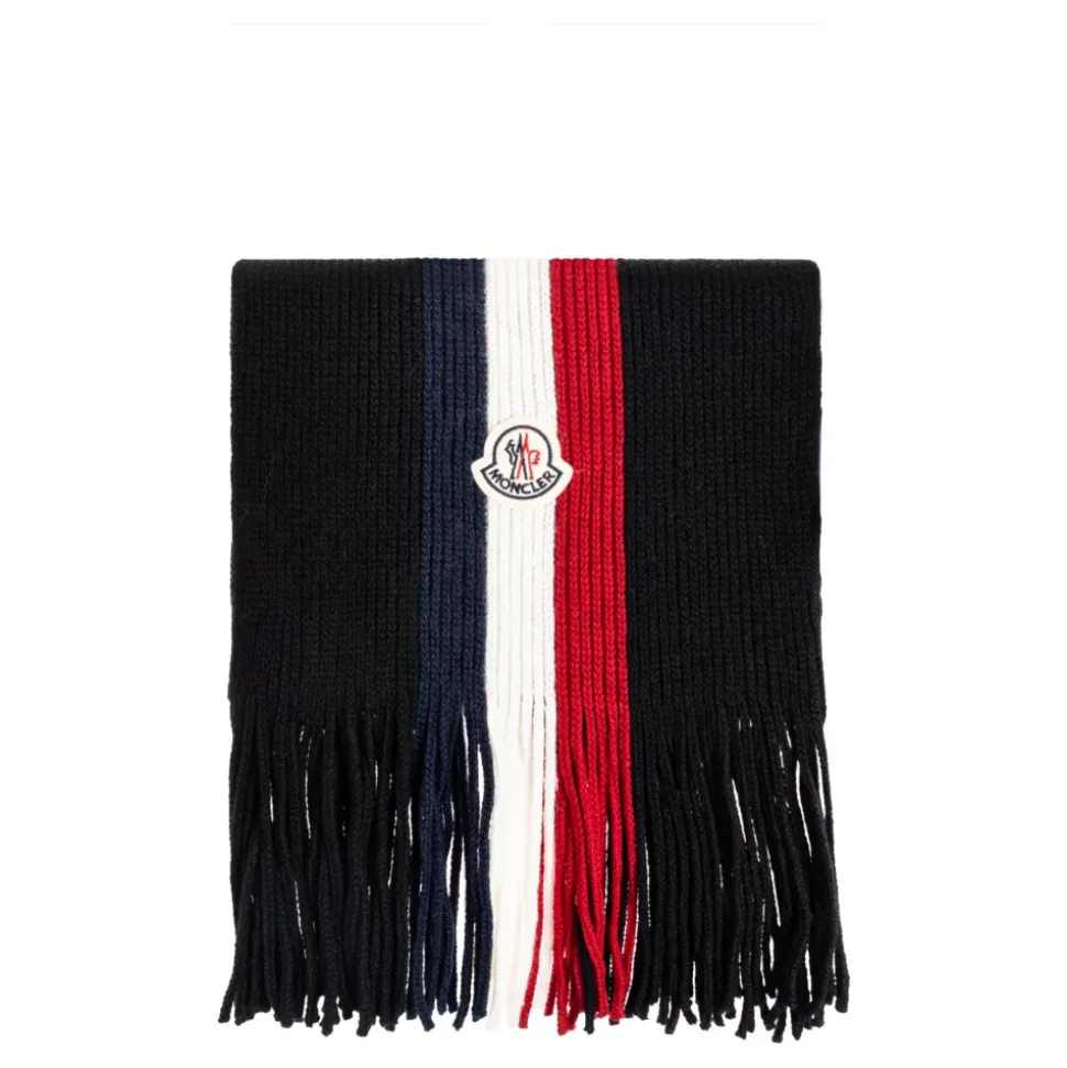 Tricolor Wool Scarf