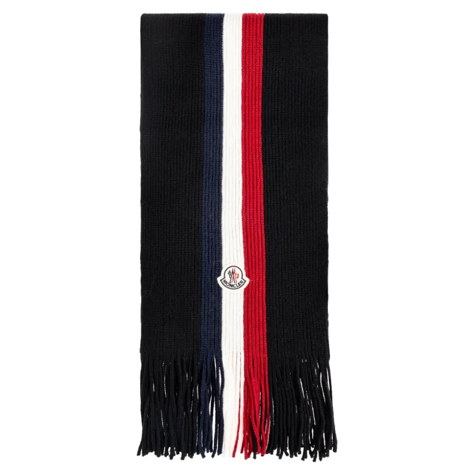 Tricolor Wool Scarf