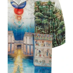 Trompe L Oeil Short Sleeve Shirt