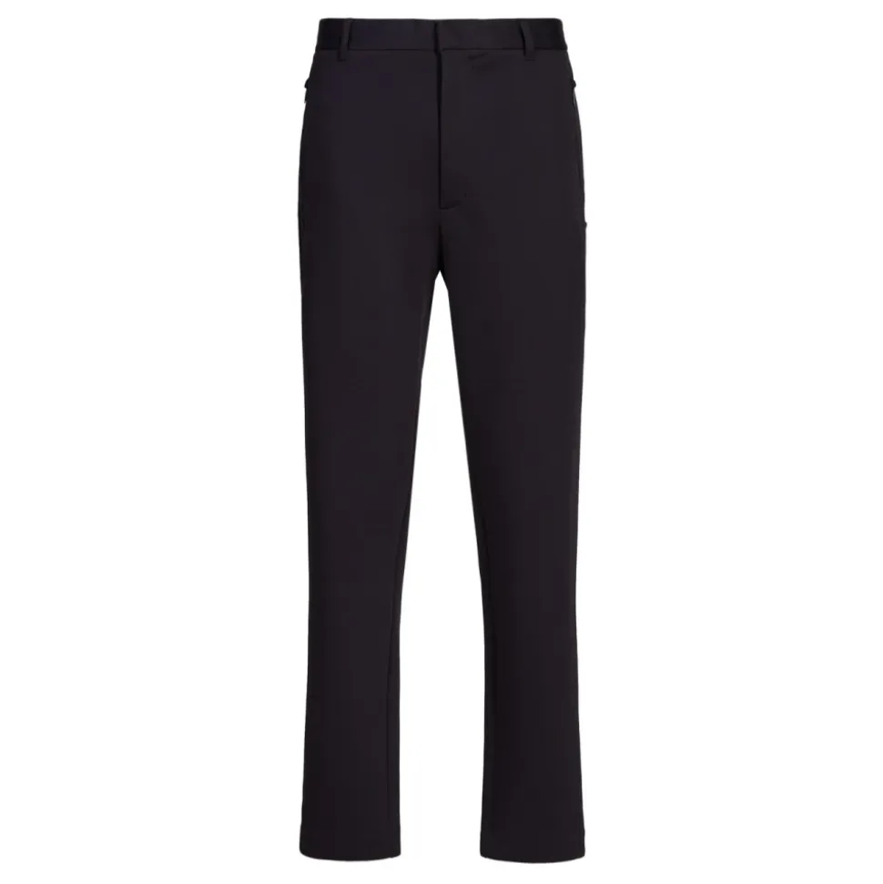 Trousers with zip pockets
