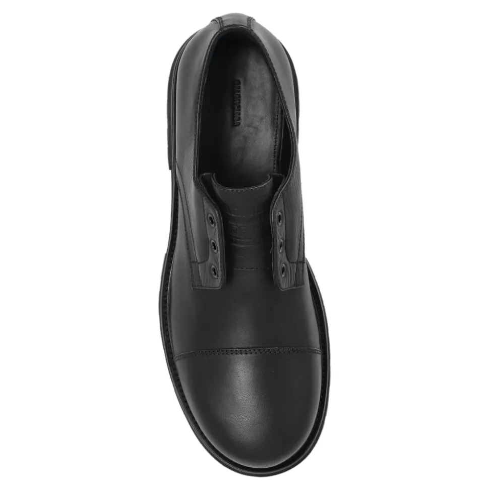 Truck Derby leather shoes