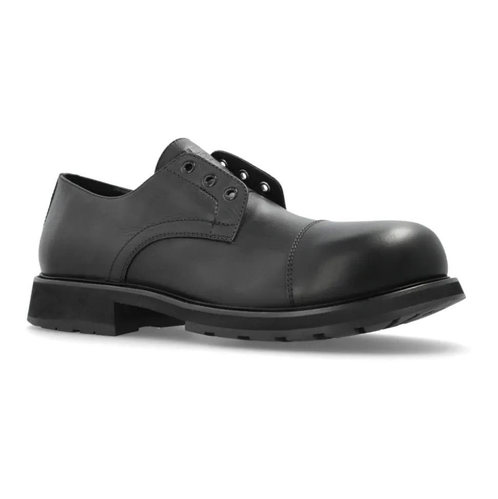 Truck Derby leather shoes