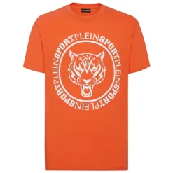 T-shirt Round Neck Carbon Tiger