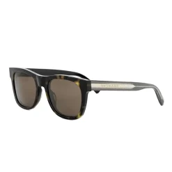 Tubogas Square Sunglasses Brown Havana