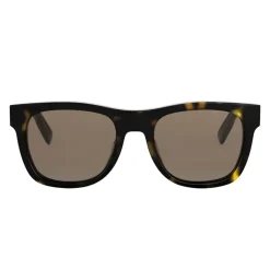 Tubogas Square Sunglasses Brown Havana