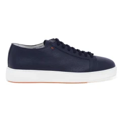 Tumbled Leather Low-top Sneaker