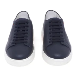 Tumbled Leather Low-top Sneaker