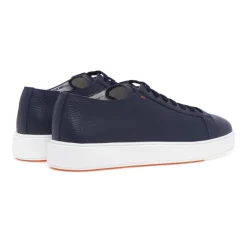 Tumbled Leather Low-top Sneaker