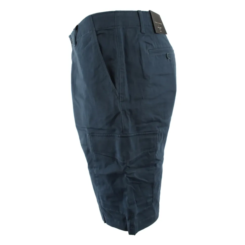 Twill Cargo Pocket Shorts