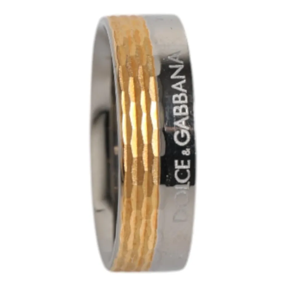 TwoTone Textured Ring