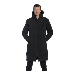 Ultra Warm Black Parka Coat