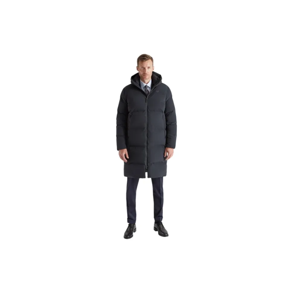 Ultra Warm Black Parka Coat
