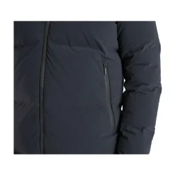 Ultra Warm Black Parka Coat