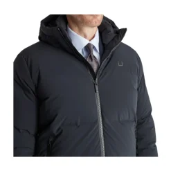 Ultra Warm Black Parka Coat