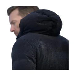 Ultra Warm Black Parka Coat