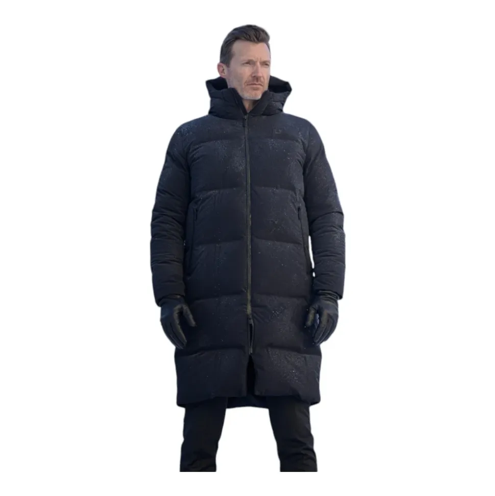 Ultra Warm Black Parka Coat