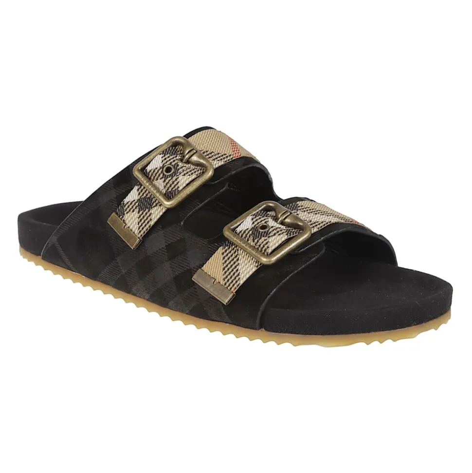 Urchin Check Sandals