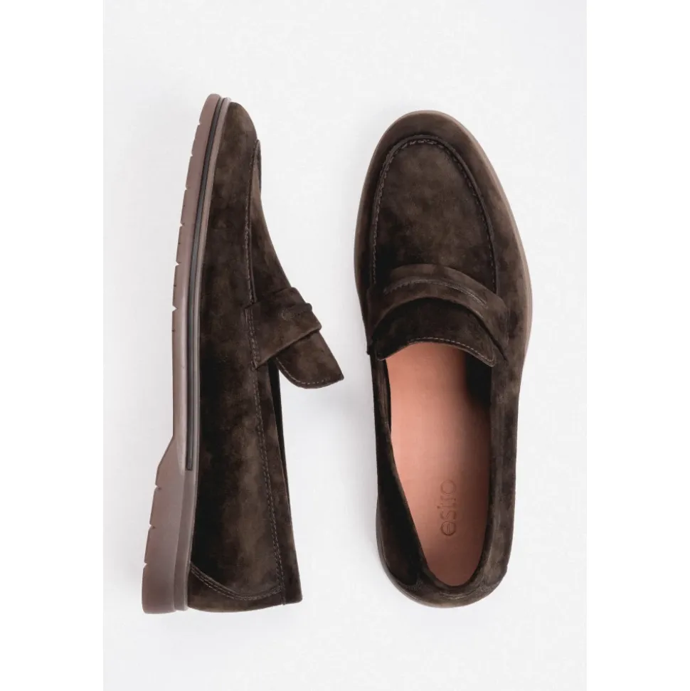 Velour Loafers